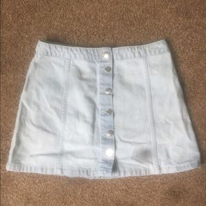Jean skirt